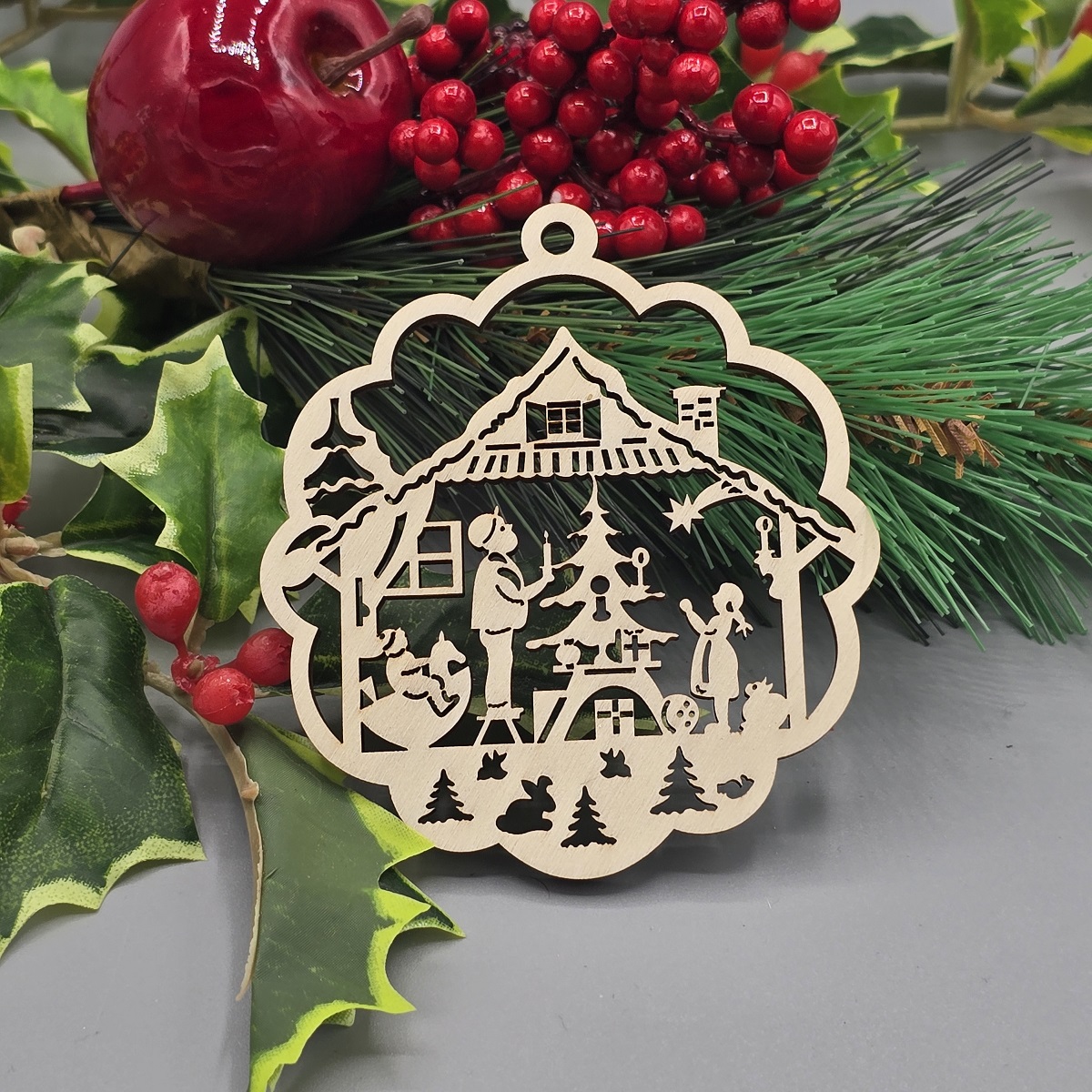 Geschichte Weihnachtsszene